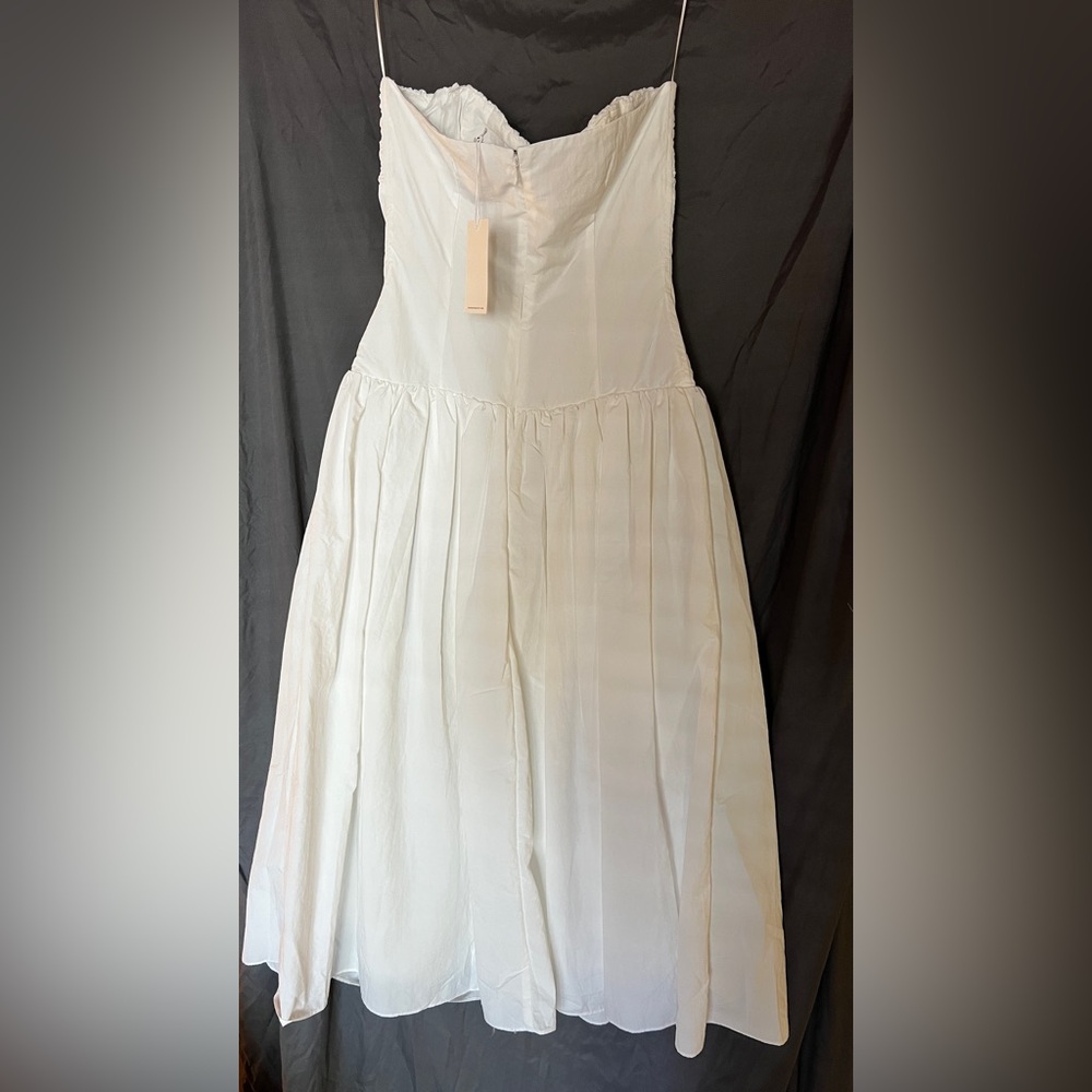 Moon River White Lace Midi Dress - Picture 4 of 6